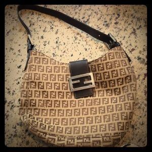 Fendi Zucca shoulder bag